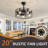 19.7In Classic Ceiling Fan With Light
