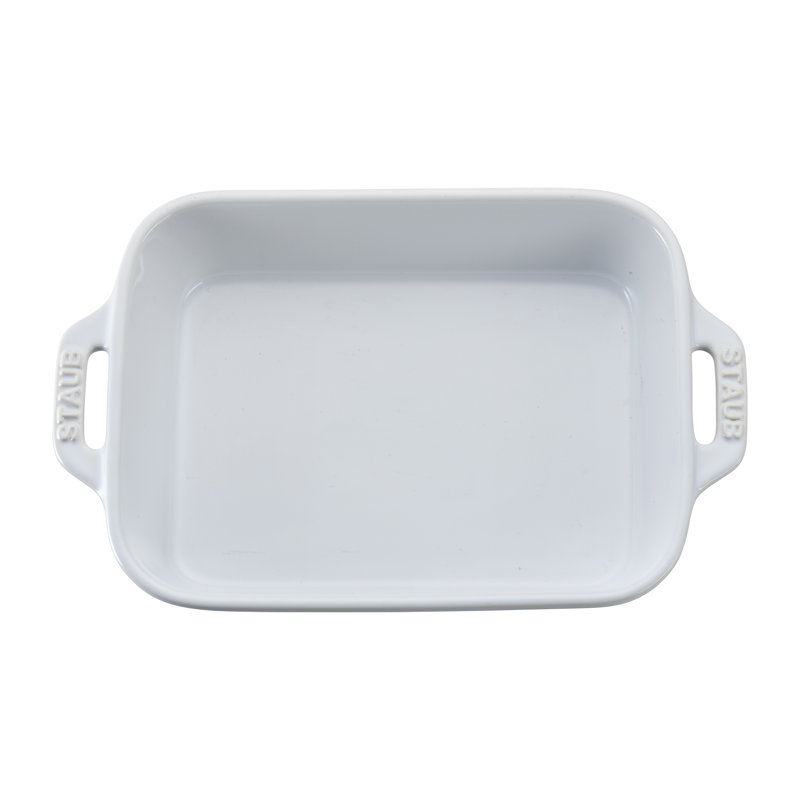 Staub Ceramic 6-inch Rectangular Baking Dish, White