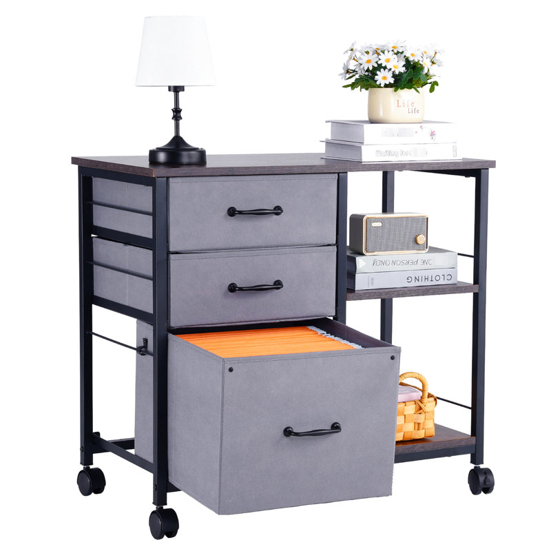 15.37 " Wide 3 Filing Cabinet