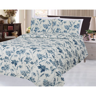 Bamboo Living Blue Duvet Cover Set