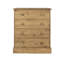 Pursley 4 Drawer Solid Wood Chest of Drawers, Country Farmhouse Design
