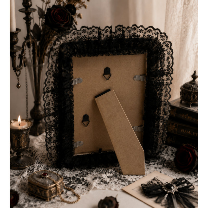 Gothic Picture Frame Eclipse Red