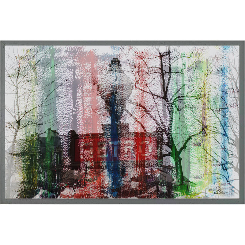 Single Picture Frame Print, 51cm H x 76cm W x 4cm D, Grey