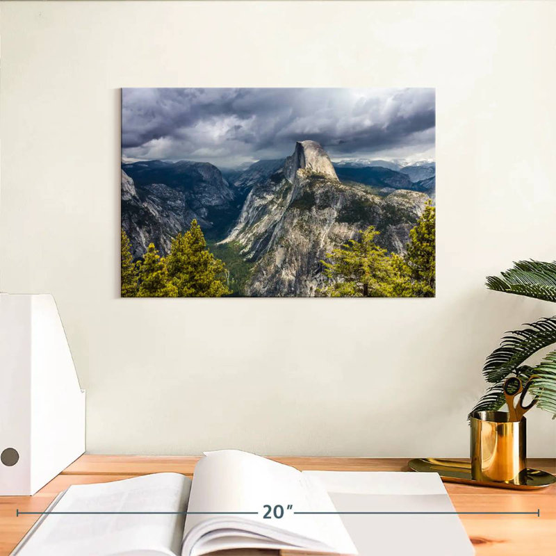 Alvord Storm Over Half Dome, 8" H x 12" W