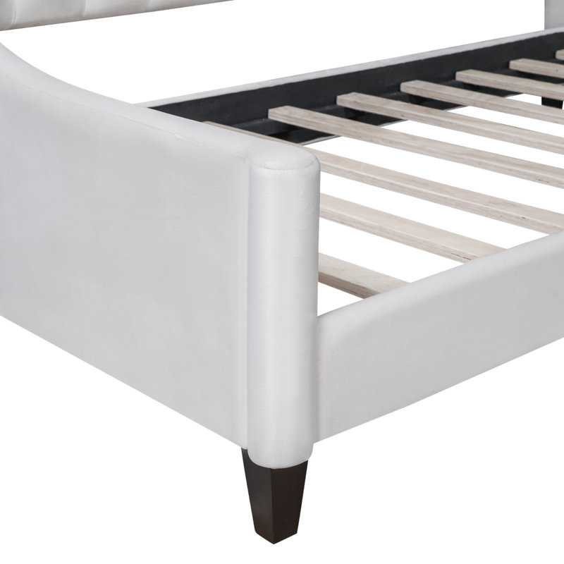Lit de jour Modern Luxury, Beige, Lit simple