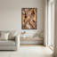 «Swirling Rock Layers in Earth Tones», art mural sur toile-133911469