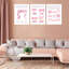 3 Piece Wrapped Canvas Set