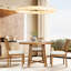 Wales Avery Round Solid Wood Dining Table