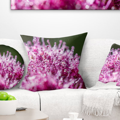Floral Throw Pillow
