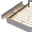 Grand lit plateforme avec rangement capitonné-2007569207