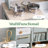 Wooden Play Kitchen & Accessories Set, Preschool Kitchen Set, Modern Kitchen Playset with light-134684684