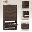 Vida 3 Drawer Flip Down Shoe Storage Free Standing Cabinet For Hallway-123056910-122852330