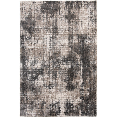 17 Stories Rencher Tan Abstract Indoor Polypropylene Area Rug