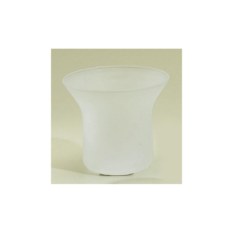 Porte-votive en verre, Givré