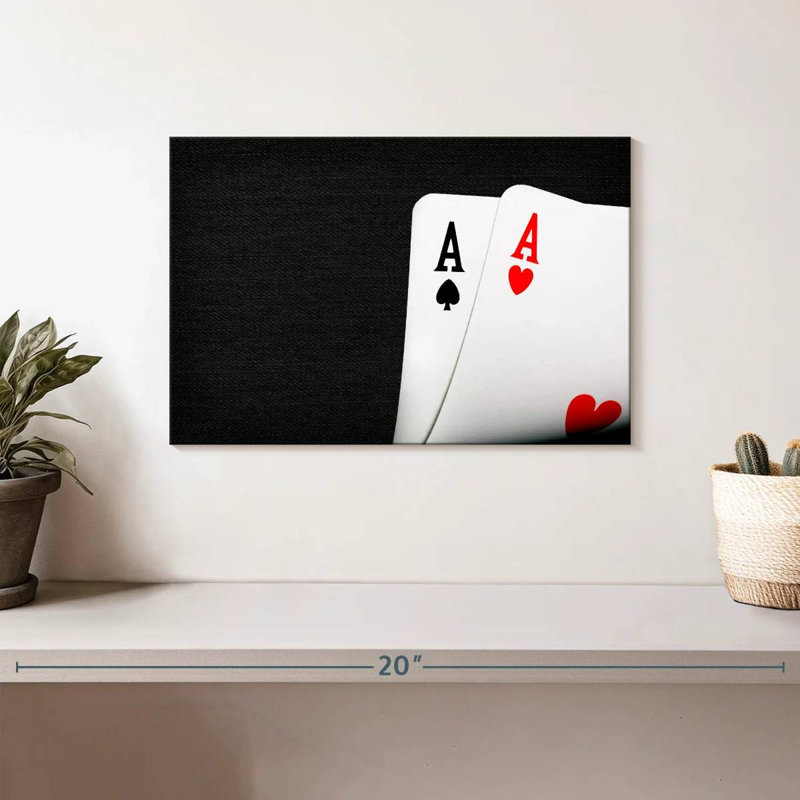  Jeu de cartes «Ace», H 8 po x l 12 po