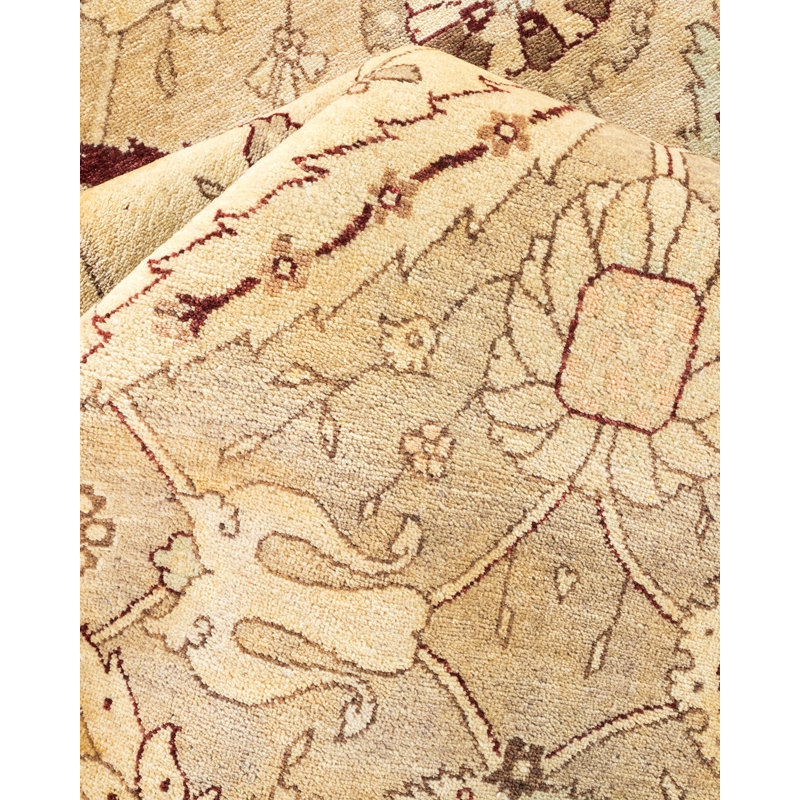 Classic One-of-a-Kind 6' 2" X 8' 10" Hand Knotted Area Rug