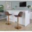  Tabourets de bar réglables Thea avec repose-pieds arrondi en T-93302579-132394857