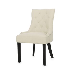 Lark Manor Tufted Upholstered Side chair & Reviews | Wayfair