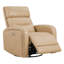 Fauteuil inclinable électrique pivotant en similicuir Sia-532578326