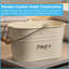 Harbour Housewares Vintage Metal Clothes Peg Bucket-1303430462