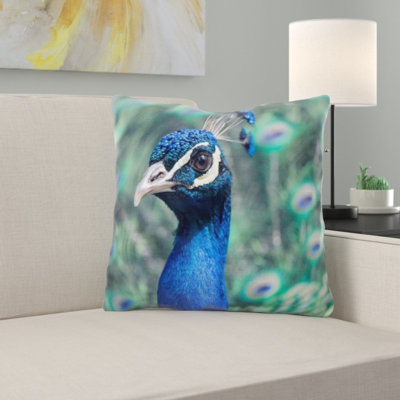 Coussin peacock