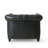 Anduin Faux Leather Chesterfield Chair-484202060