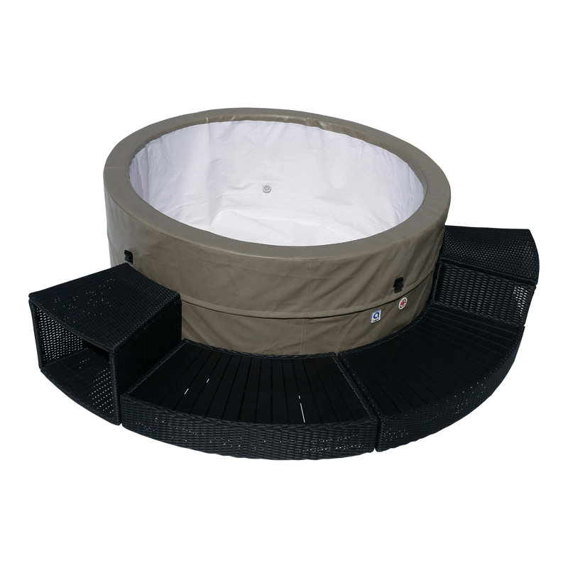 Step - Round Spa Surround Furniture