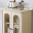 Compact Glass Door Cabinet Multi Scene