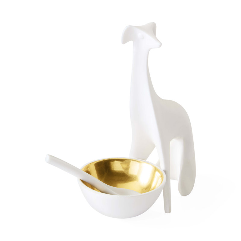 Greyhound Salt & Pepper Cellar