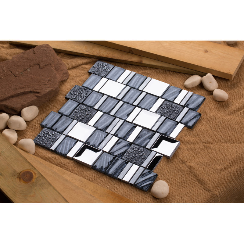 Vitray Glossy Tile, Gray