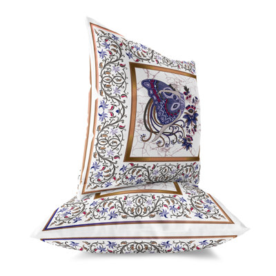 Harmony Haven Indoor/Outdoor Square Throw Pillow