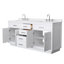 Ensemble de meuble-lavabo double 72 po Beckett-134311348-134311350-134311351