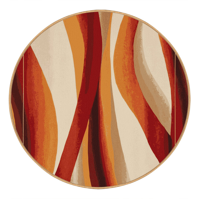Barren Haven Rug, Round 5'