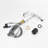 Smart LED Bathroom Faucet Chrome - Temperature Digital Display, Pull Down Sprayer For RV And Home Sinks-121292274