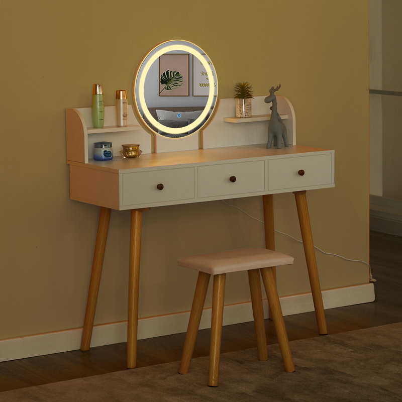Robyn Dressing Table with Mirror