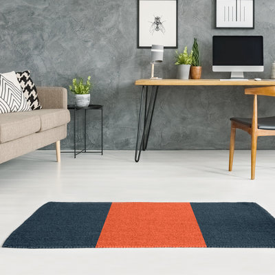 Tapis de football bleu retour chicago
