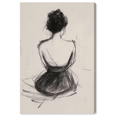 «Back View II», reproduction d'art sur toile par Art Remedy, 24 x 36