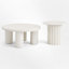 Ensemble de 2 tables basses rondes