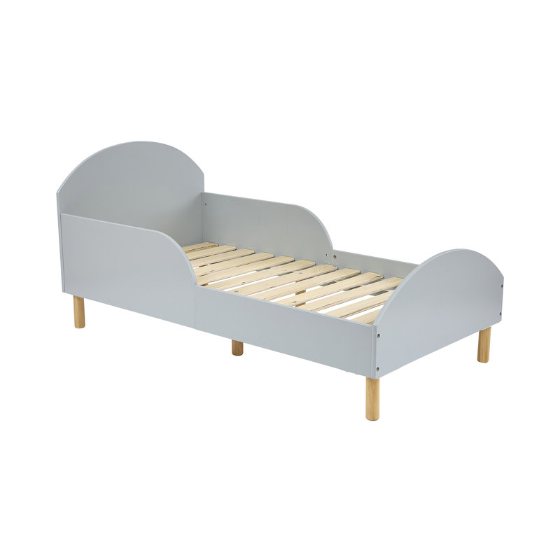 Kids Grey Toddler Bed
