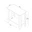 Table de bout avec rangement Weddel Basilico-1258908096