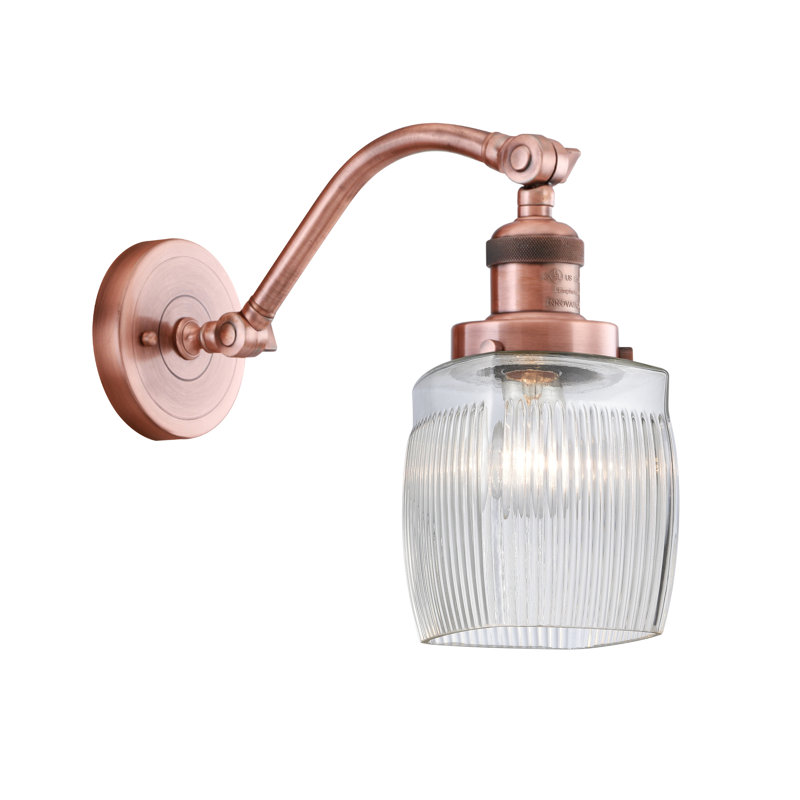 Mireya Armed Sconce, Antique Copper
