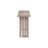 Uniquely Designed Oak Veneer Console Table With Distinctive Side Shapes, Suitable For Entryway, Hallway, Living Room, Foyer, Corridor-1257362693