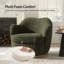 Fauteuil d'appoint pivotant moderne Boucle de 31 po Volk Resolve-519464392