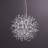 Shugar Modern Crystal Beaded Firework Chandelier