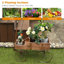 Jardinière surélevée Chasitty Wheel-802345293