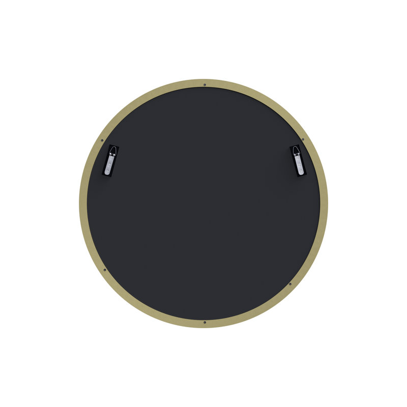 Modern & Contemporary Bathroom/Vanity Mirror, Satin Brass