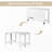 Farmhouse Wood Extendable Dining Table With Drop Leaf (Only Table)-25692512