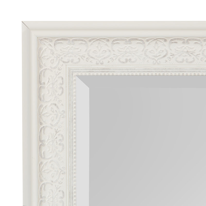 Miroir décoratif biseauté Lousiville, H 28,5 po x l 22,5 po