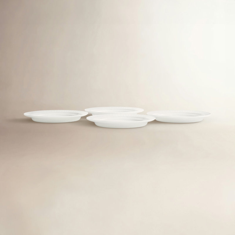 Assiette plate Portmeirion Botanic Garden Harmony 10,5 po - blanc