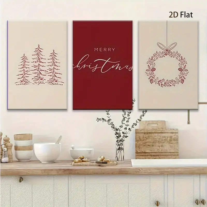 3 Piece Wrapped Canvas Print